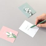 Monolike Day-by-day Card, Moon - Mix 36 Mini Message cards,36 envelopes, 36 stickers Package - Image 4